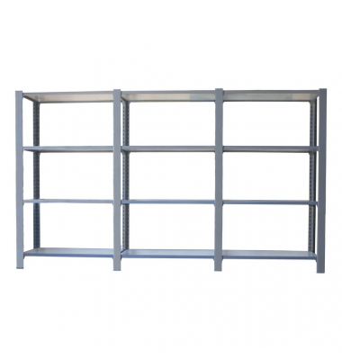 Regal OFFICLICK 8435104999172 grau, weiß 270,0 x 30,0 x 150,0 cm Regal OFFICLICK 8435104999172 grau, weiß 270,0 x 30,0 x 150,0 cm