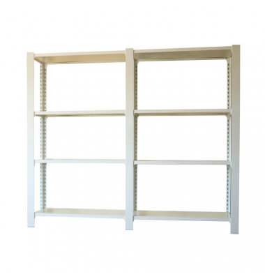 Regal OFFICLICK 8435104999202 weiß 180,0 x 40,0 x 150,0 cm Regal OFFICLICK 8435104999202 weiß 180,0 x 40,0 x 150,0 cm