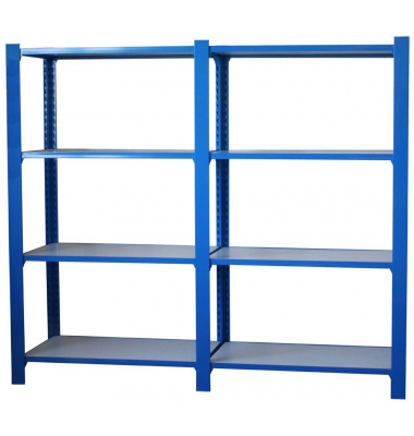 Regal OFFICLICK 8435104999233 blau, weiß 180,0 x 30,0 x 150,0 cm