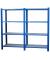 Regal OFFICLICK 8435104999233 blau, weiß 180,0 x 30,0 x 150,0 cm