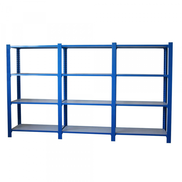 8435104999325 - Regal OFFICLICK 8435104999325 blau weiß 2700 x 300 x 1500 cm 8435104999325 Simonrack 8435104999325 - Regal OFFICLICK 8435104999325 blau weiß 2700 x 300 x 1500 cm 8435104999325 Simonrack