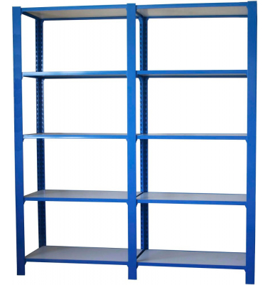 Regal OFFICLICK 8435104999417 blau, weiß 180,0 x 40,0 x 210,0 cm Regal OFFICLICK 8435104999417 blau, weiß 180,0 x 40,0 x 210,0 cm