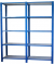 Regal OFFICLICK 8435104999417 blau, weiß 180,0 x 40,0 x 210,0 cm
