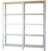 Regal OFFICLICK 8435104999561 weiß 180,0 x 40,0 x 210,0 cm