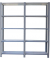 Regal OFFICLICK 8435104999622 grau, weiß 180,0 x 40,0 x 210,0 cm