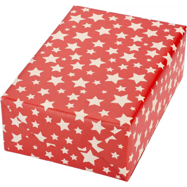 4255704328127 - Geschenkpapier Diadem 017620 Sterne 50cm x 20m rot natur 4255704328127 Jung 4255704328127 - Geschenkpapier Diadem 017620 Sterne 50cm x 20m rot natur 4255704328127 Jung