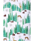 Geschenkpapier Hygge 517490, Winterlandschaft, 50cm x 20m, weiß/grün/braun