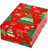 Geschenkpapier ASPEN 517590, Weihnachten, 50ccm x 20m, rot/grün