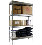 Schwerlastregal SIMONFORTE CHIPBOARD 8425437081576 silber 210,0 x 60,0 x 200,0 cm