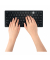 Tastatur Multi-Device Dual, Wireless, schwarz, drei Ger&auml;te gleichzeitig