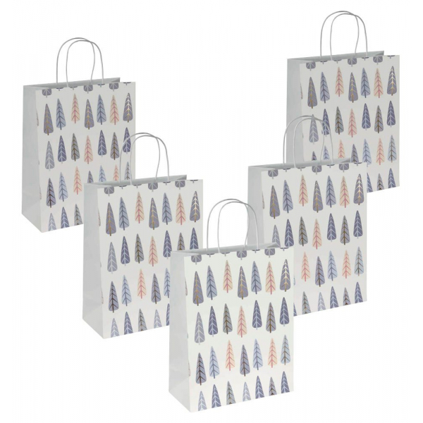 4004360777592 - Geschenktasche GT123 Pine trees Weihnachten Mit Tragegriffen Pine trees 26cm x 33cm 4004360777592 5 Stück 4004360777592 - Geschenktasche GT123 Pine trees Weihnachten Mit Tragegriffen Pine trees 26cm x 33cm 4004360777592 5 Stück