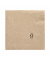 Serviette RC 89765 3lg 1/4Falz 33x33cm natur 100St