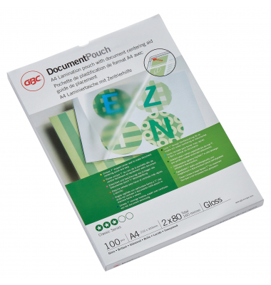 Laminierfolien EZ-In Document Pouch Classic 585036, A4, 216x303mm, 80mic, gl&auml;nzend