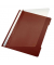 Schnellhefter 4191 4191-00-75, A4, braun, Polyvinylchlorid (PVC), 250g, Vorderdeckel transparent
