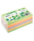 Haftnotizen 5855-76PG-6, Spring, 125x75mm, gr&uuml;n/gelb/orange violett, ohne, rechteckig