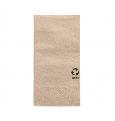 Servietten 88531, natur / Uni, 3-lagig, 33x33cm