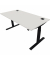 Schreibtisch eModel 2.0, elektrisch höhenverstellbar, 65-130cm (H), 160x80cm (BxT), rechteckig, weiß / jet schwarz
