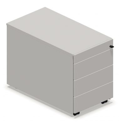 Rollcontainer 4Ausz&uuml;ge platinum