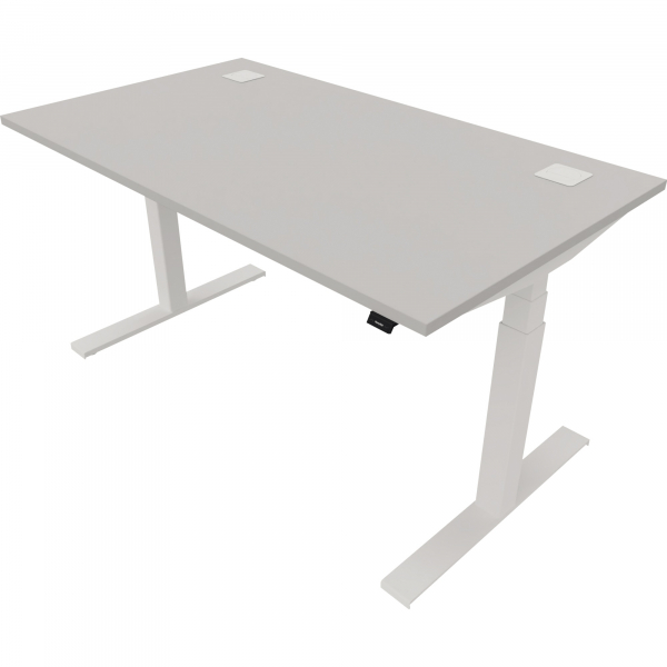 5901747154399 - Schreibtisch eModel 20 810075394 elektrisch höhenverstellbar 65-130cm (H) 140x80cm (BxT) rechteckig platinum weiß 590174 5901747154399 - Schreibtisch eModel 20 810075394 elektrisch höhenverstellbar 65-130cm (H) 140x80cm (BxT) rechteckig platinum weiß 590174