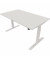 Schreibtisch eModel 2.0, elektrisch höhenverstellbar, 65-130cm (H), 140x80cm (BxT), rechteckig, weiß / weiß