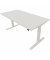 Schreibtisch eModel 2.0, elektrisch höhenverstellbar, 65-130cm (H), 160x80cm (BxT), rechteckig, weiß / weiß