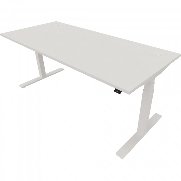 5901747154566 - Schreibtisch eModel 20 810075701 elektrisch höhenverstellbar 65-130cm (H) 180x80cm (BxT) rechteckig weiß weiß 5901747154 5901747154566 - Schreibtisch eModel 20 810075701 elektrisch höhenverstellbar 65-130cm (H) 180x80cm (BxT) rechteckig weiß weiß 5901747154