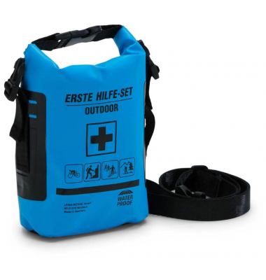 Erste-Hilfe-Tasche OUTDOOR blau REF 50061, DIN 13019, "Erste Hilfe Set / Outdoor"