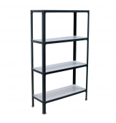 Regal SIMONHOME CLICK MINI 8425437104459 anthrazit, weiß 80,0 x 30,0 x 160,0 cm