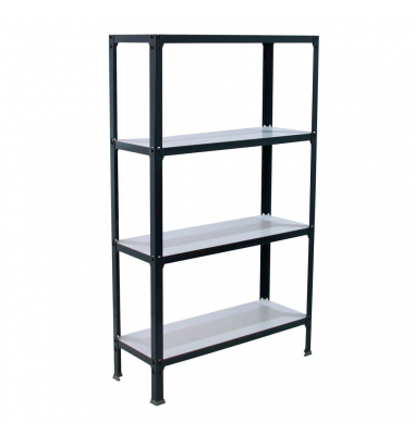 Regal SIMONHOME CLICK MINI 8425437104459 anthrazit, weiß 80,0 x 30,0 x 160,0 cm