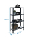 Regal SIMONHOME CLICK MINI 8425437104459 anthrazit, weiß 80,0 x 30,0 x 160,0 cm