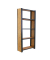 Regal OFFICLICK 8425437127809 anthrazit, braun 80,0 x 30,0 x 210,0 cm