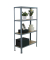 Regal SIMONHOME CLICK MINI 8425437137006 grau, eiche 80,0 x 30,0 x 160,0 cm