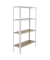 Regal SIMONHOME CLICK MINI 8425437137037 weiß, eiche 80,0 x 30,0 x 160,0 cm