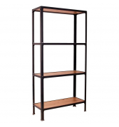 Regal SIMONHOME CLICK MINI 8425437137068 anthrazit, eiche 80,0 x 30,0 x 160,0 cm