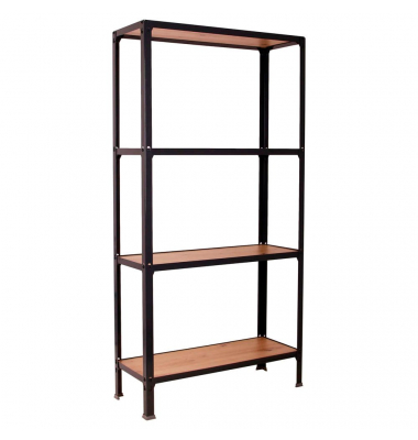 Regal SIMONHOME CLICK MINI 8425437137068 anthrazit, eiche 80,0 x 30,0 x 160,0 cm