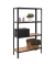 Regal SIMONHOME CLICK MINI 8425437137068 anthrazit, eiche 80,0 x 30,0 x 160,0 cm