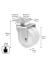 WAGNER design yourself Apparate-Doppel-Lenkrolle ECO RO 1277 weiß