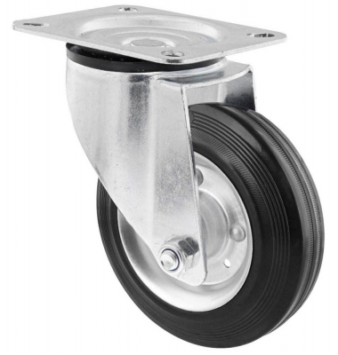 WAGNER design yourself Transportgeräte-Lenkrolle RO 6160 silber
