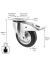 WAGNER design yourself Transportgeräte-Lenkrolle RO 7170 silber