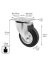 WAGNER design yourself Transportgeräte-Lenkrolle RO 6124 silber
