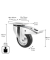 WAGNER design yourself Transportgeräte-Lenkrolle RO 7184 silber