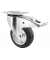 WAGNER design yourself Transportgeräte-Lenkrolle RO 7104 silber