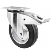 WAGNER design yourself Transportgeräte-Lenkrolle RO 7124 silber