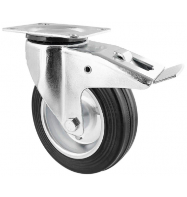 WAGNER design yourself Transportgeräte-Lenkrolle RO 7124 silber