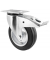 WAGNER design yourself Transportgeräte-Lenkrolle RO 7124 silber