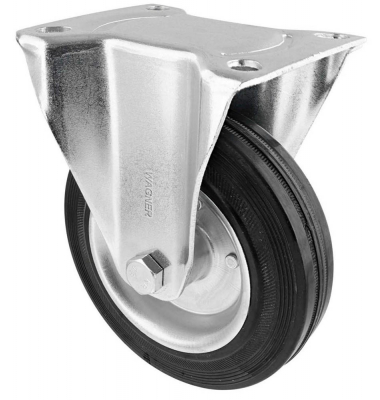 WAGNER design yourself Transportgeräte-Bockrolle RO 8124 silber