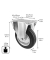 WAGNER design yourself Transportgeräte-Bockrolle RO 8124 silber