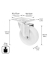 WAGNER design yourself Transportgeräte-Lenkrolle RO 6500 silber