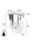 WAGNER design yourself Transportgeräte-Bockrolle RO 8500 silber