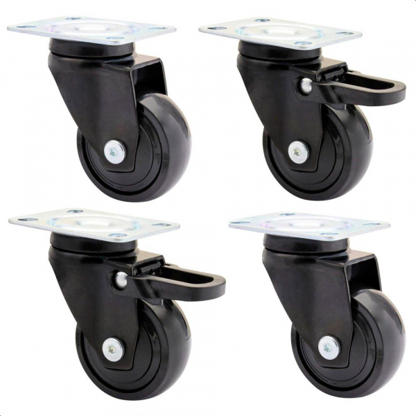 4001073010664 - 4 Rollen für Schränke und Regale RO 2252 für Beton Fliesen Kork Laminat Linoleum Marmor Naturstein Parkett oder PVC 4001073010664 - 4 Rollen für Schränke und Regale RO 2252 für Beton Fliesen Kork Laminat Linoleum Marmor Naturstein Parkett oder PVC